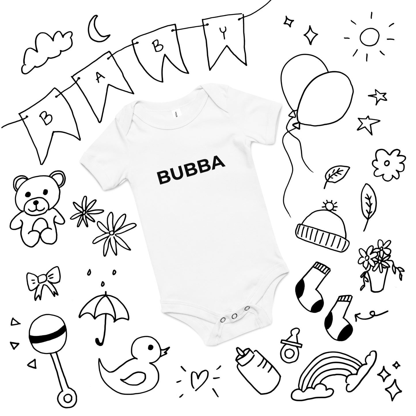 Bubbu Baby short sleeve one piece