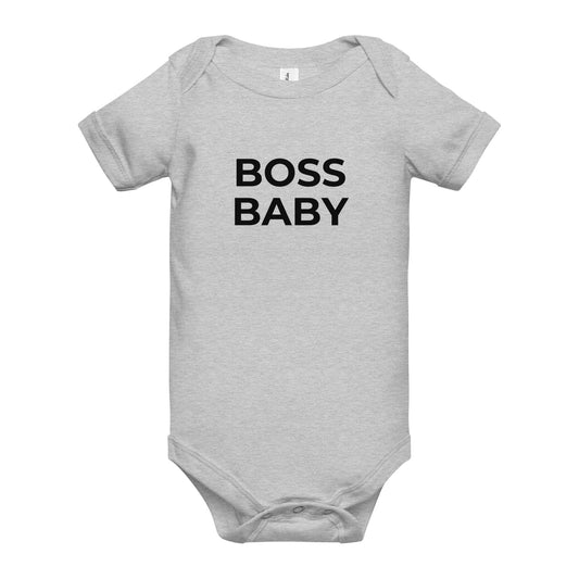 Boss Baby Baby short sleeve one piece